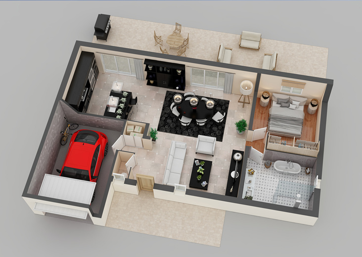 PLAN D'APPARTEMENT