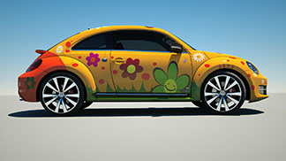 NEW BEETLE FLOWER POWER 3