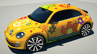 NEW BEETLE FLOWER POWER 7